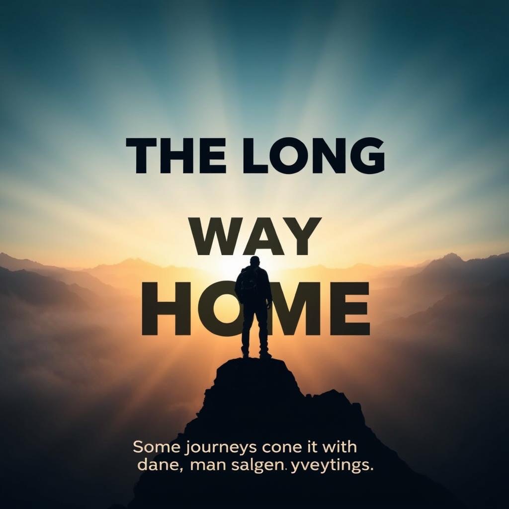 AI-generated movie poster by FLUX.1-schnell with garbled tagline reading joi creange